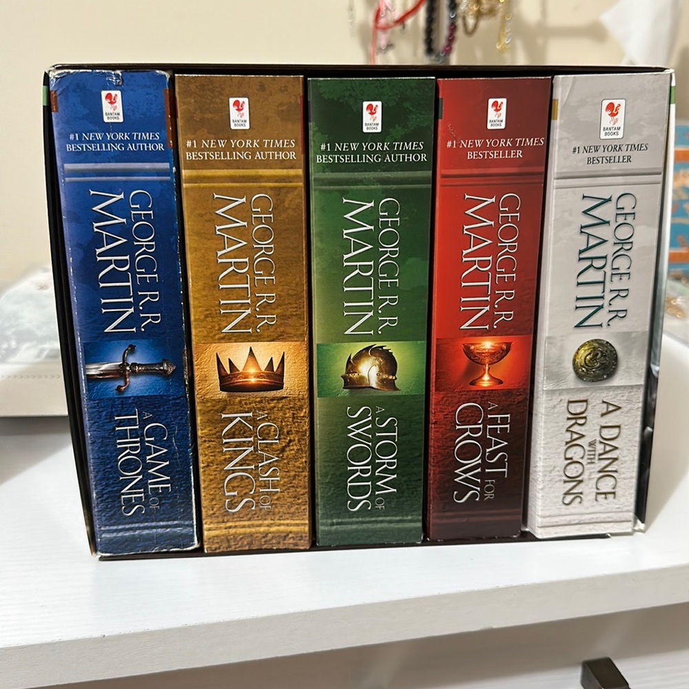 Game of thrones book collection
